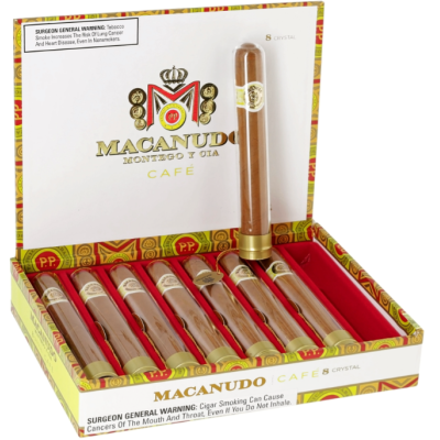 Macanudo Cafe Crystal Tubes