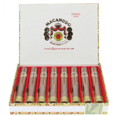 Macanudo Cafe Crystal Tubes